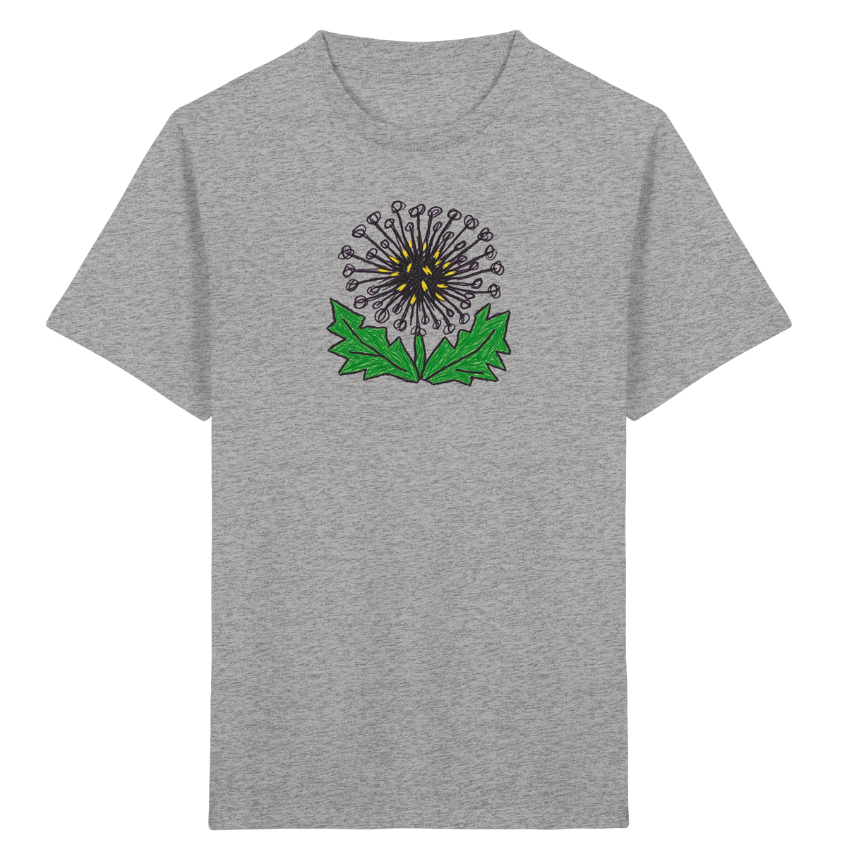 Kritzel Löwenzahn Kinder Shirt - Kinder Bio T-Shirt