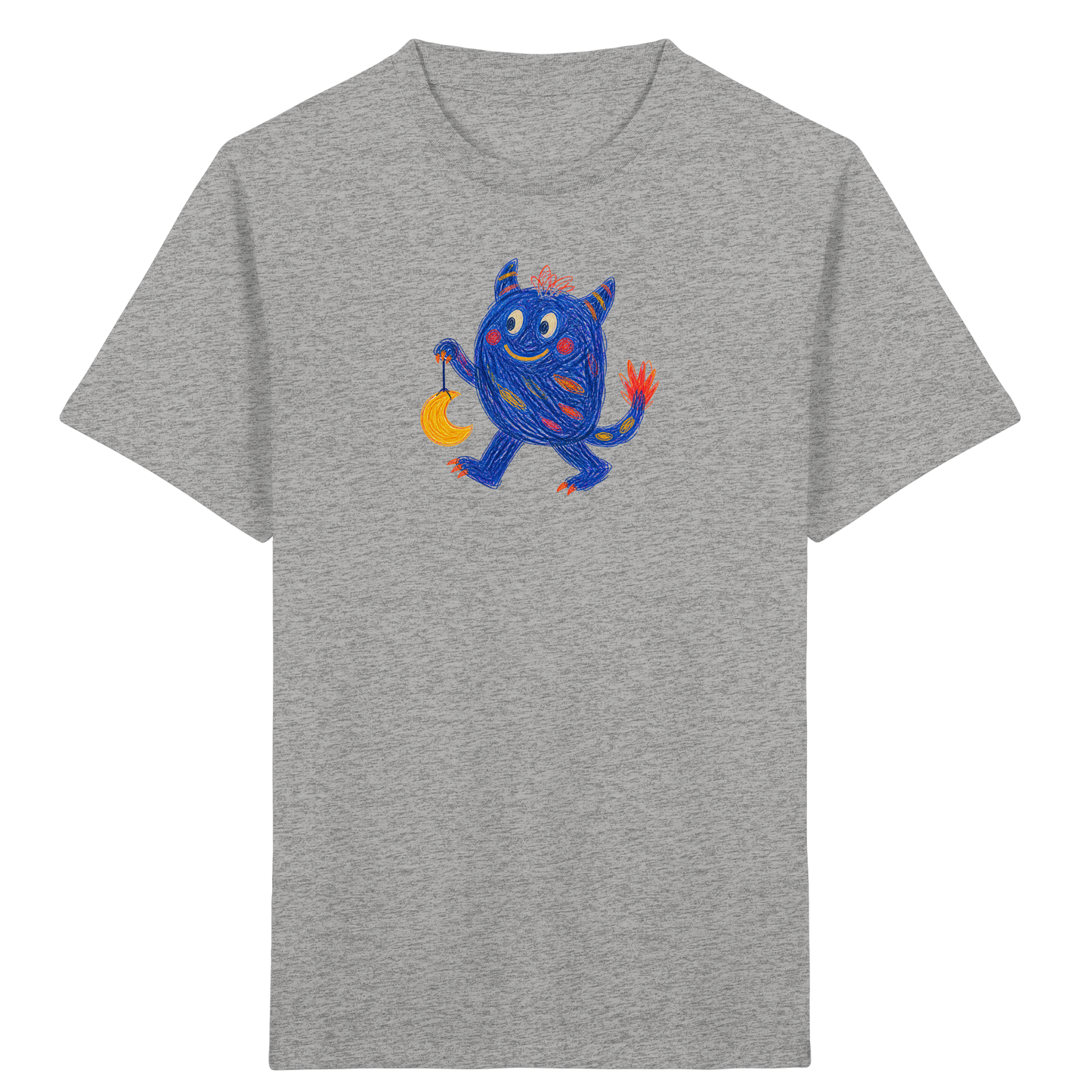 Mondlaterne Monster Kinder T-Shirt - Kinder Bio T-Shirt