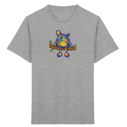 Astsitzer Kritzelmonster auf Ast - Kinder Bio T-Shirt