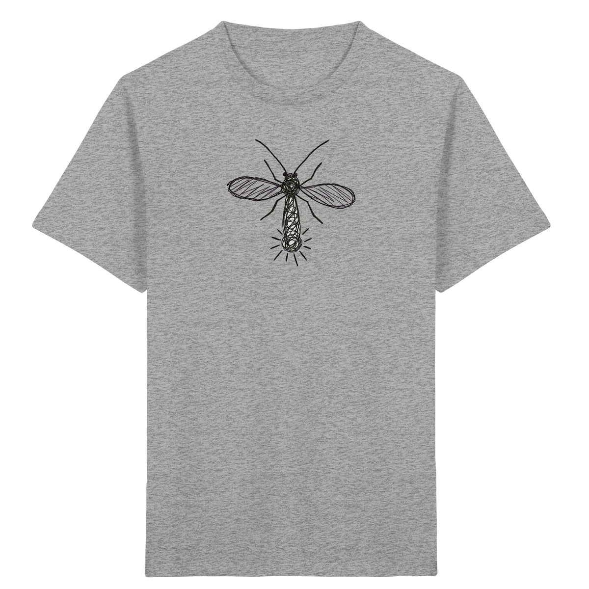 Glühwürmchen von oben - Kinder Bio T-Shirt