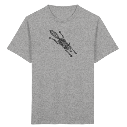 Wolf von oben - Kinder Bio T-Shirt