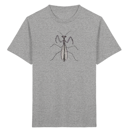 Gottesanbeterin von oben - Kinder Bio T-Shirt