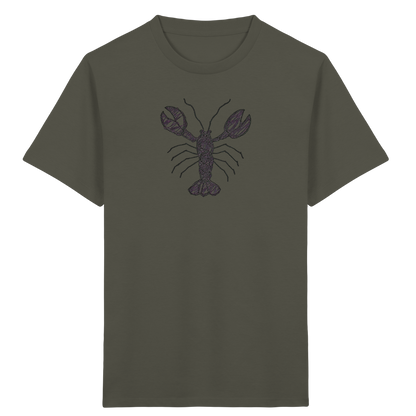 Hummer von oben gezeichnet - Kinder Bio T-Shirt