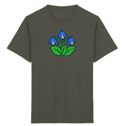 Kritzel Glockenblume Kinder Shirt - Kinder Bio T-Shirt