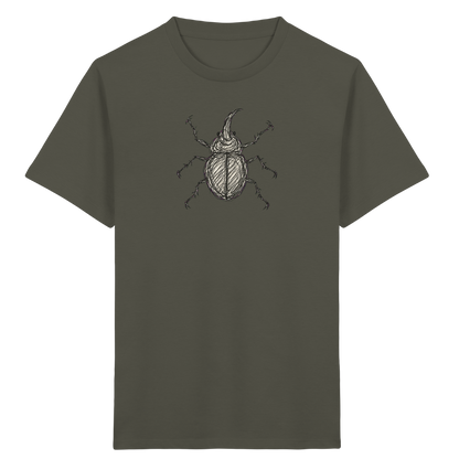 Nashornkäfer von oben - Kinder Bio T-Shirt