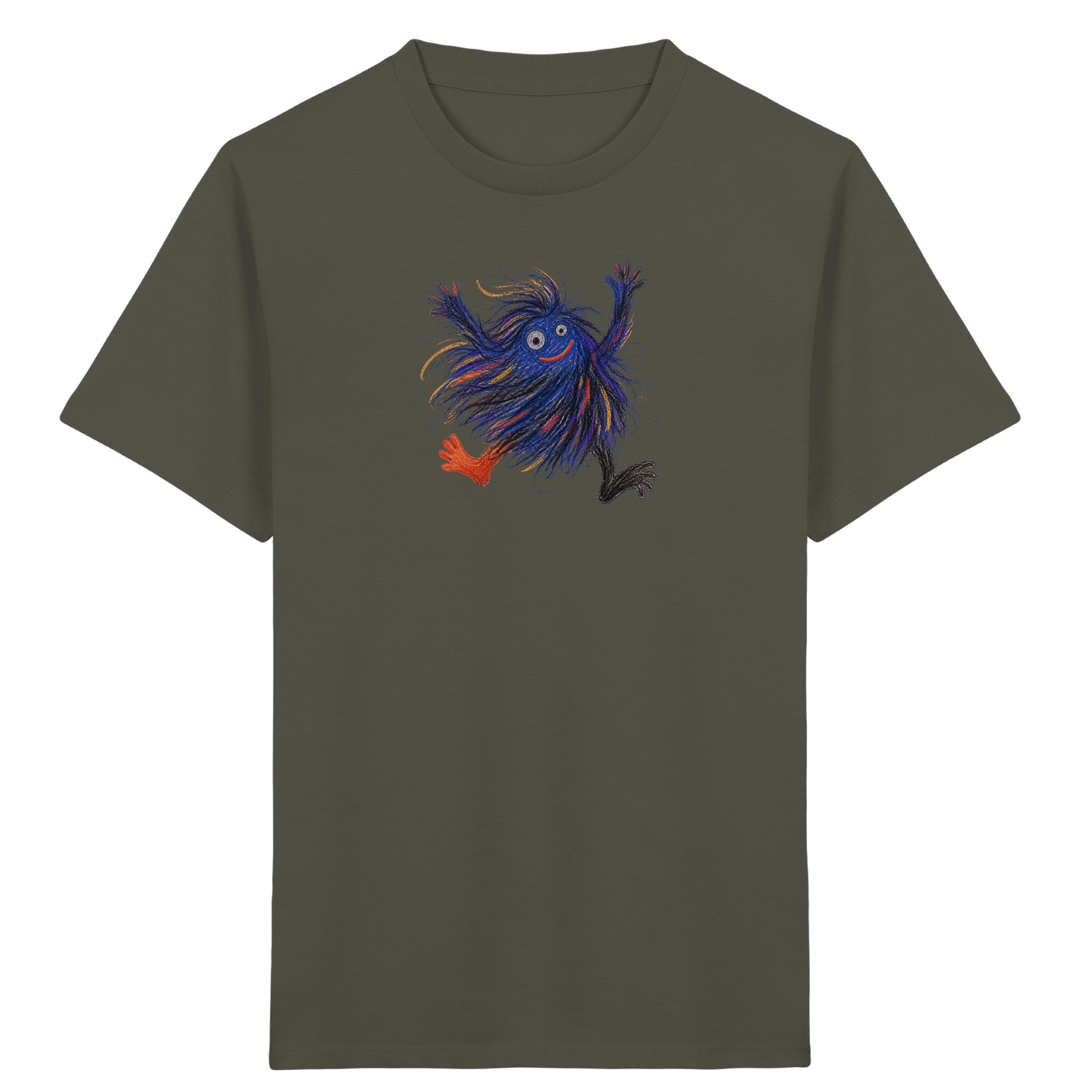 Wackelwuschel tanzt fröhlich - Kinder Bio T-Shirt