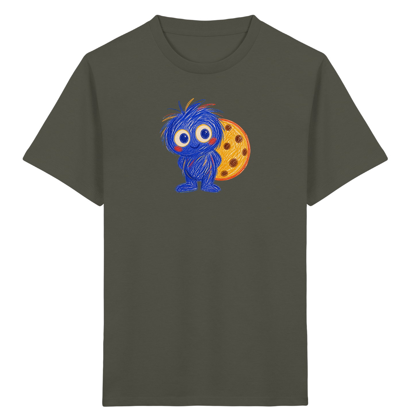 Keksverstecker Monster Kinder Shirt - Kinder Bio T-Shirt