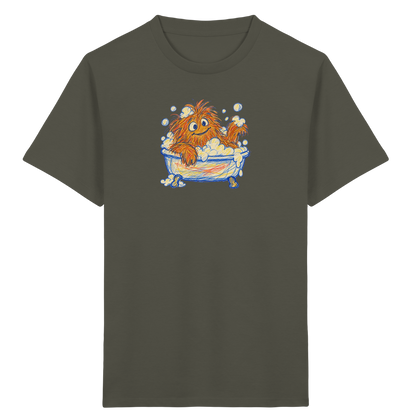 Badewannenzottel im Schaumbad - Kinder Bio T-Shirt