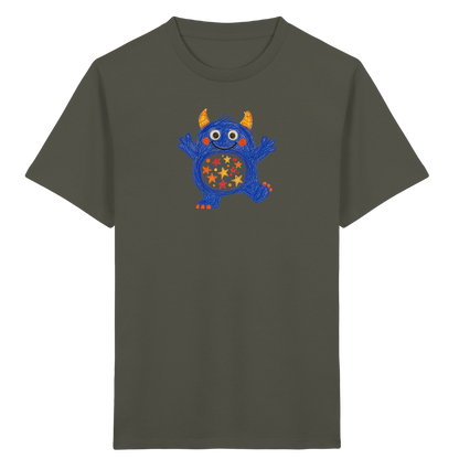 Funkelbauch Kritzelmonster Shirt - Kinder Bio T-Shirt