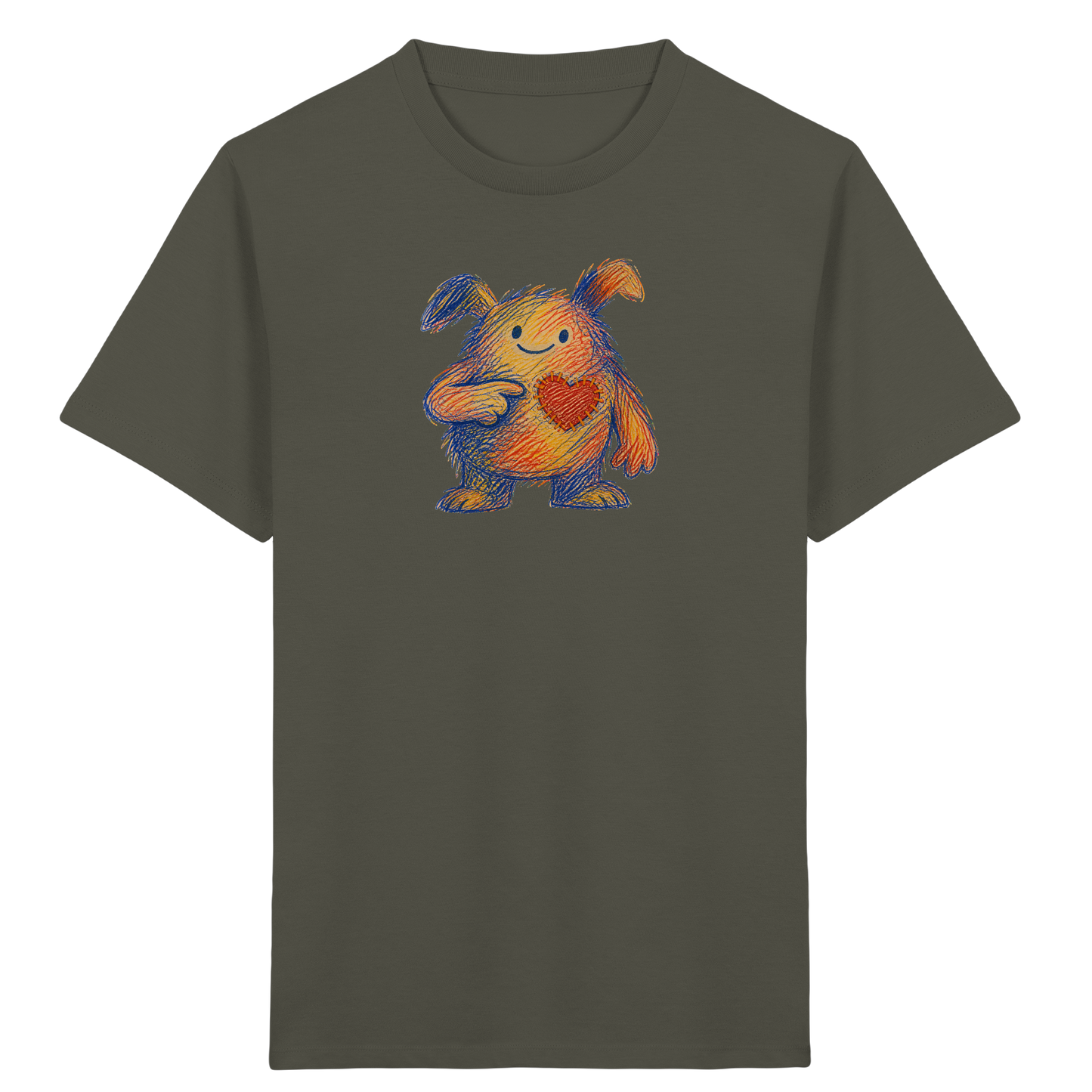 Flickenfreund Monster Kinder Shirt - Kinder Bio T-Shirt