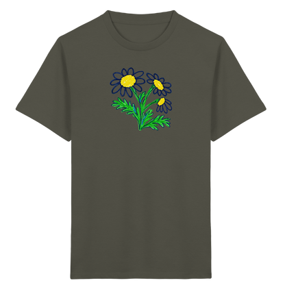 Kritzel-Kamille Kinder T-Shirt - Kinder Bio T-Shirt