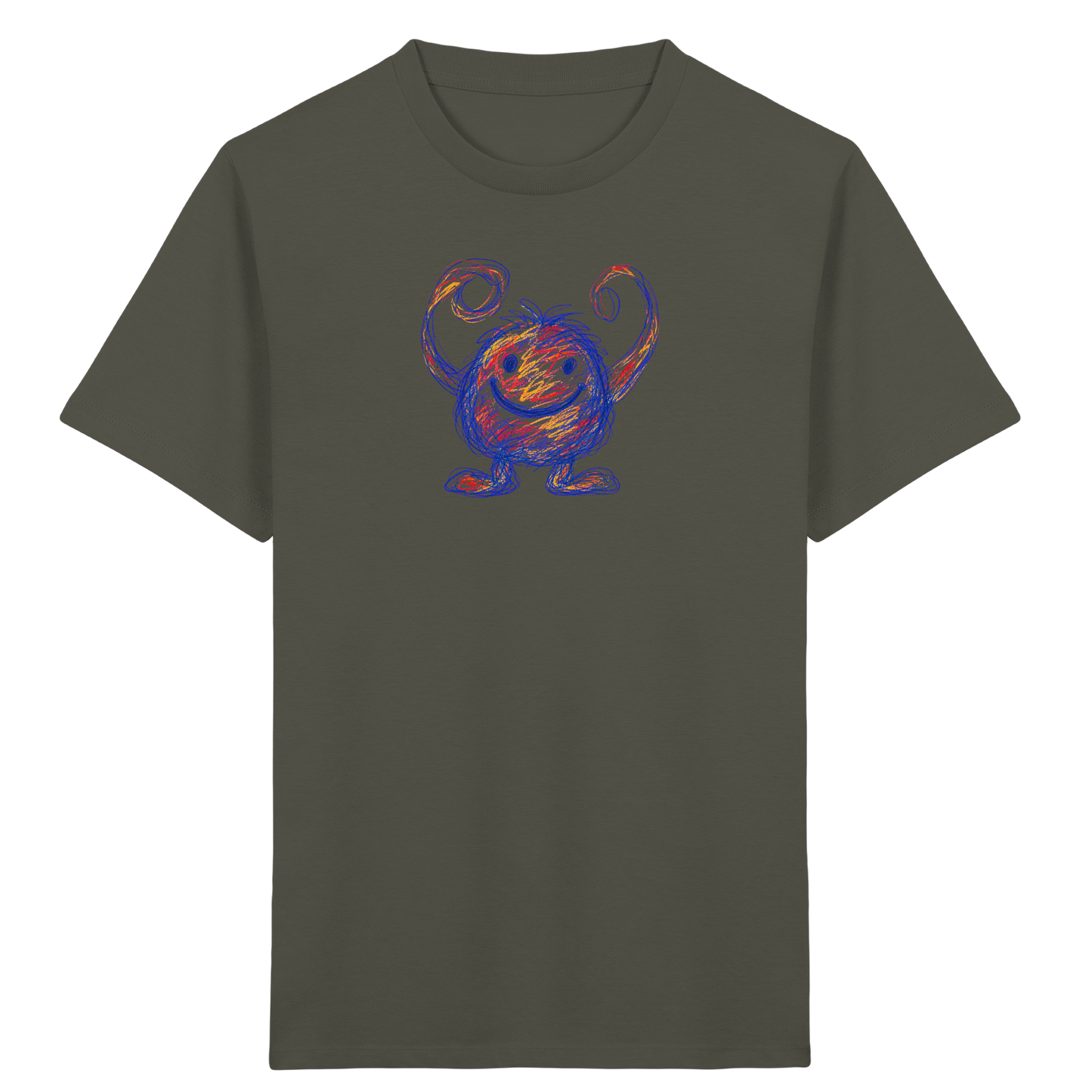 Nudelarme Kritzelmonster Shirt - Kinder Bio T-Shirt