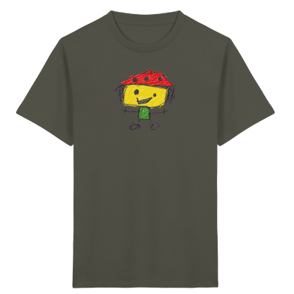 Kritzelkopf mit Tupfenhut - Kinder Bio T-Shirt