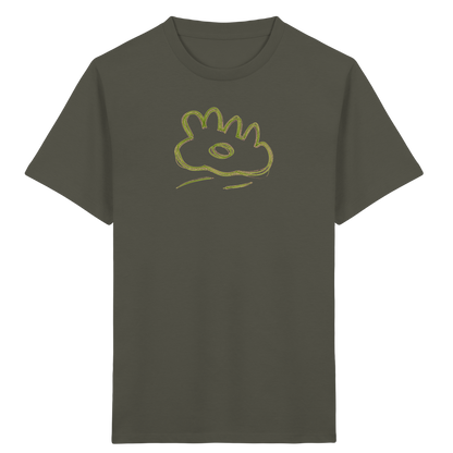 Grüne Wackelwolke Kinder T-Shirt - Kinder Bio T-Shirt