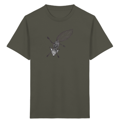 Fuchs von oben gezeichnet - Kinder Bio T-Shirt