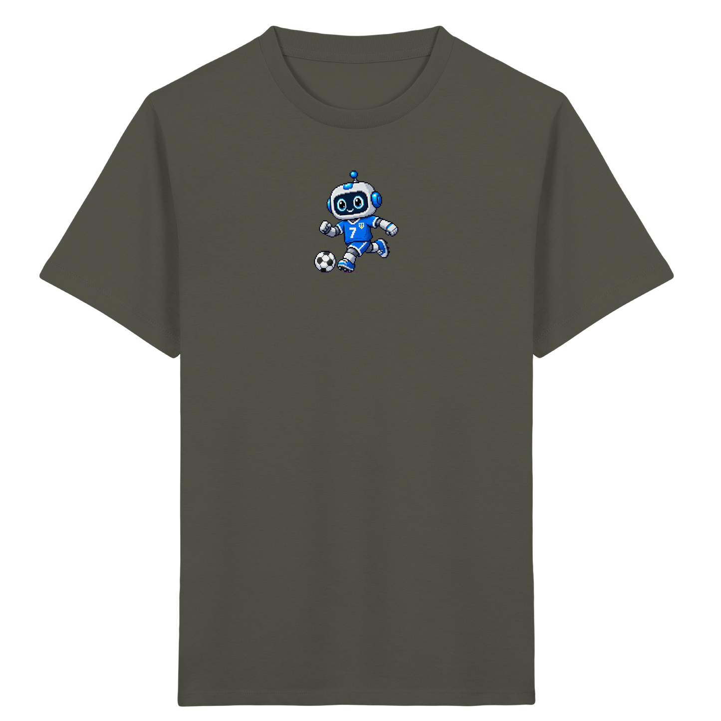 Pixel-Roboter: Retro-Shirt für kleine Technikfans - Kinder T-Shirt