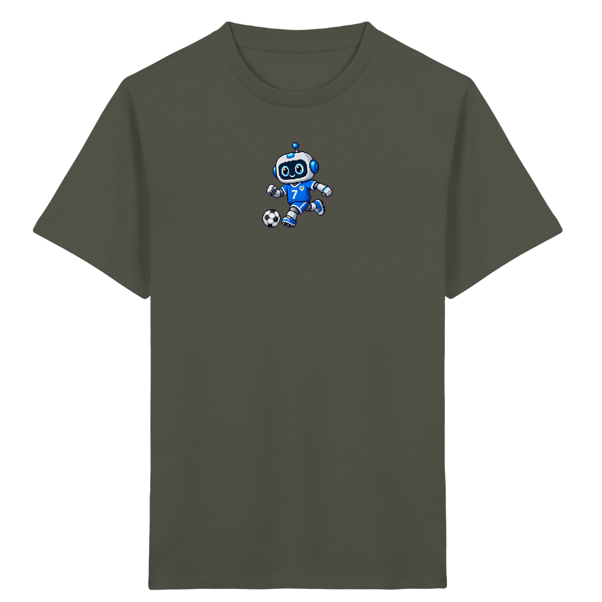 Pixel-Roboter: Retro-Shirt für kleine Technikfans - Kinder T-Shirt