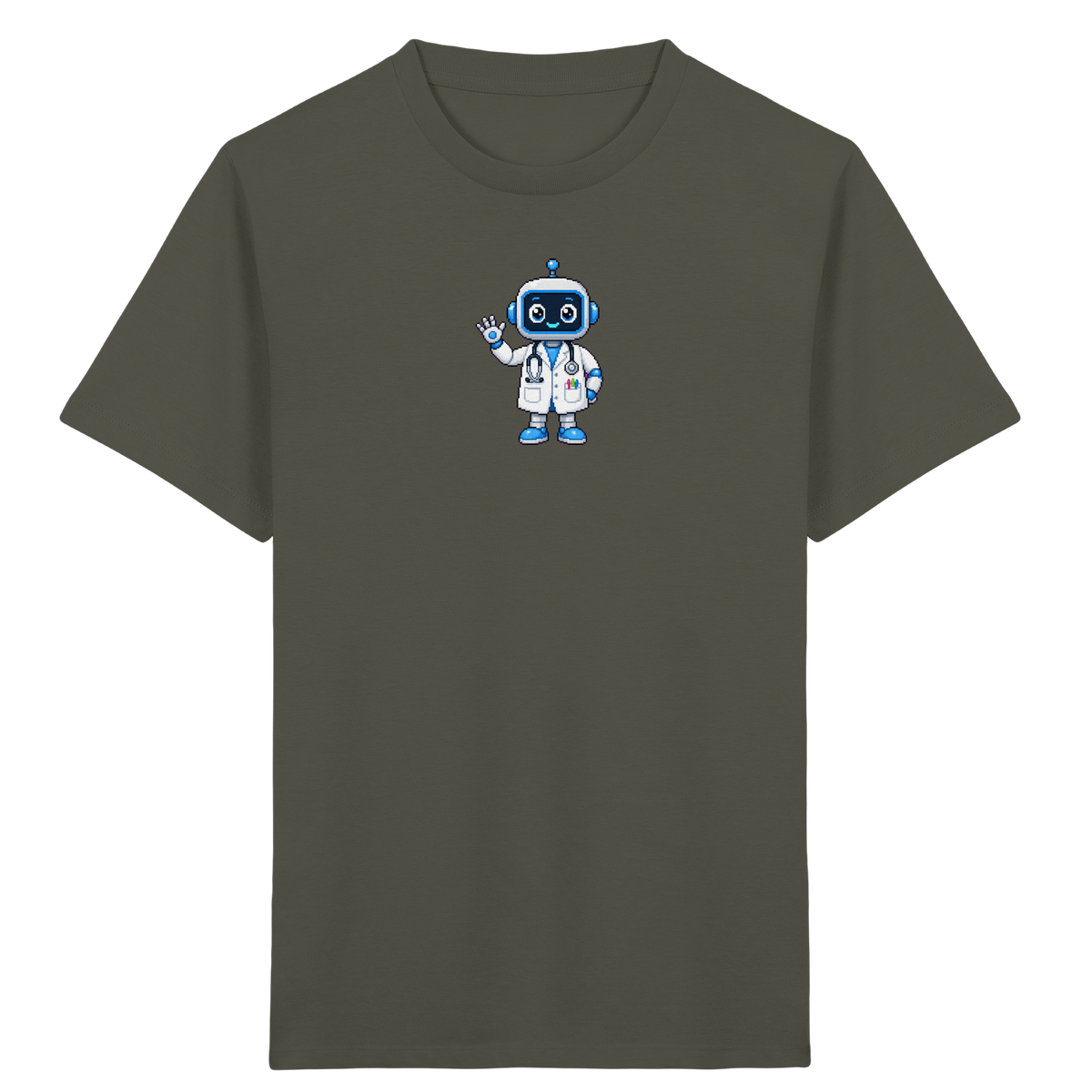 Pixel Roboter T-Shirt: Freundlich und cool - Kinder T-Shirt