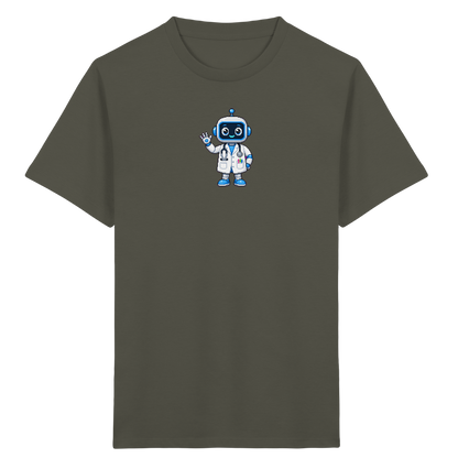 Pixel Roboter T-Shirt: Freundlich und cool - Kinder T-Shirt