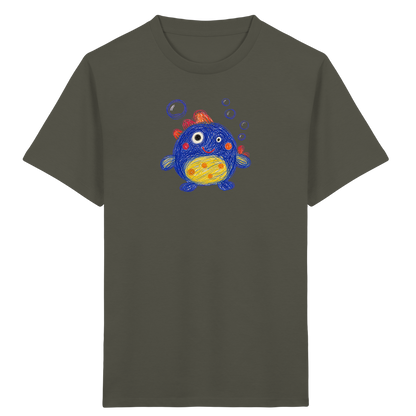 Blubberbauch Unterwasser Monster - Kinder Bio T-Shirt
