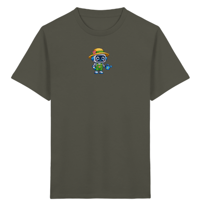 Pixel Roboter T-Shirt: Freundlicher Look - Kinder T-Shirt