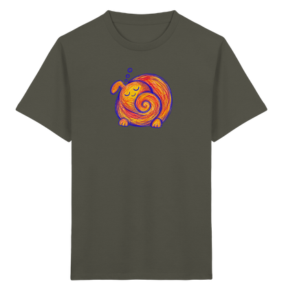 Schnarchkringel Monster Kinder Shirt - Kinder Bio T-Shirt
