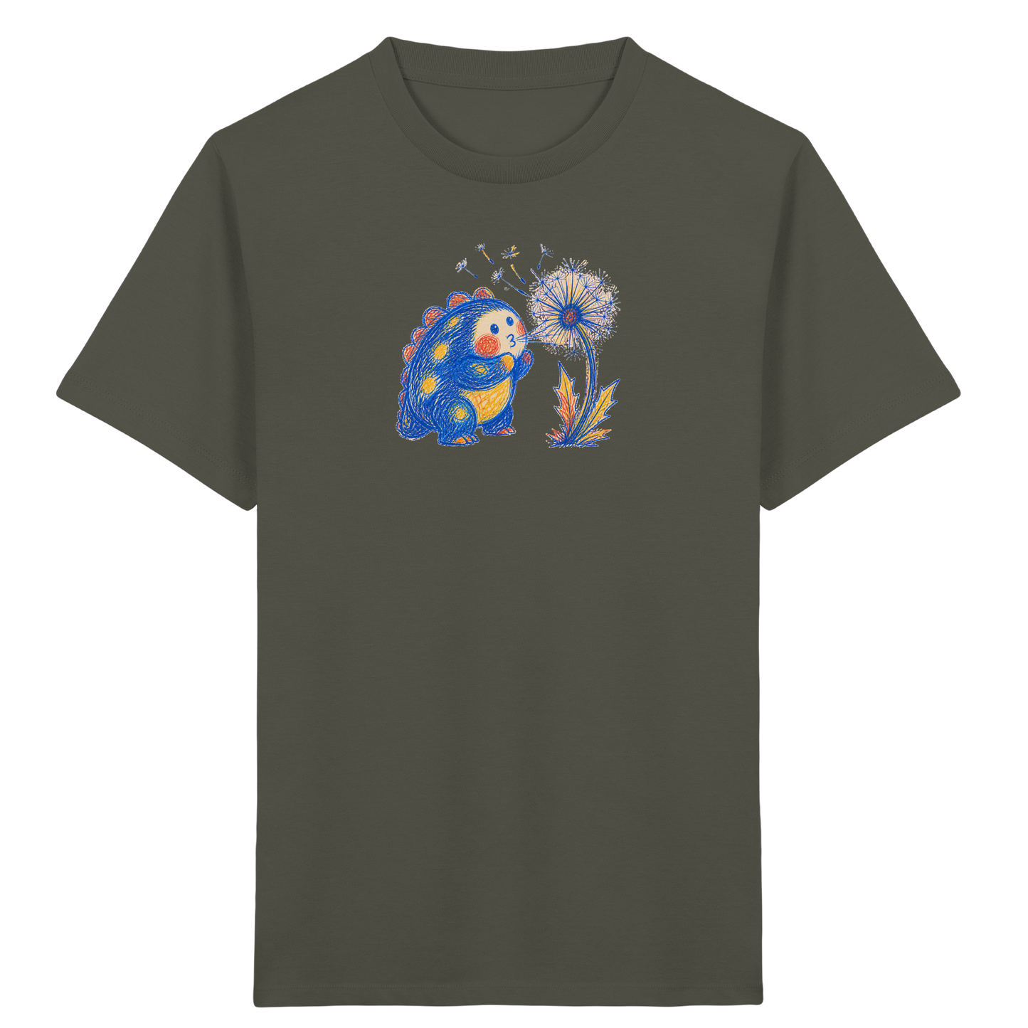 Pusteblümchen Monster Kinder Shirt - Kinder Bio T-Shirt