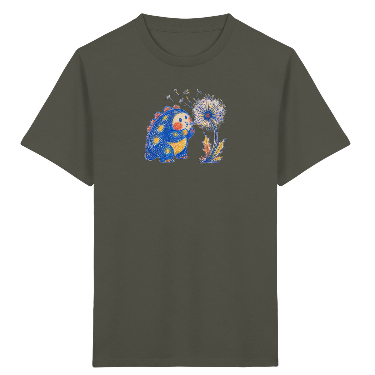 Pusteblümchen Monster Kinder Shirt - Kinder Bio T-Shirt