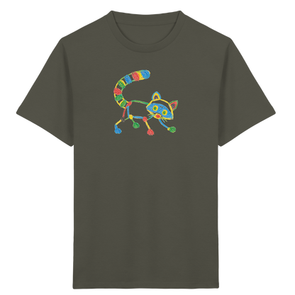 Farbpunkt Waschbär Kinder T-Shirt - Kinder Bio T-Shirt
