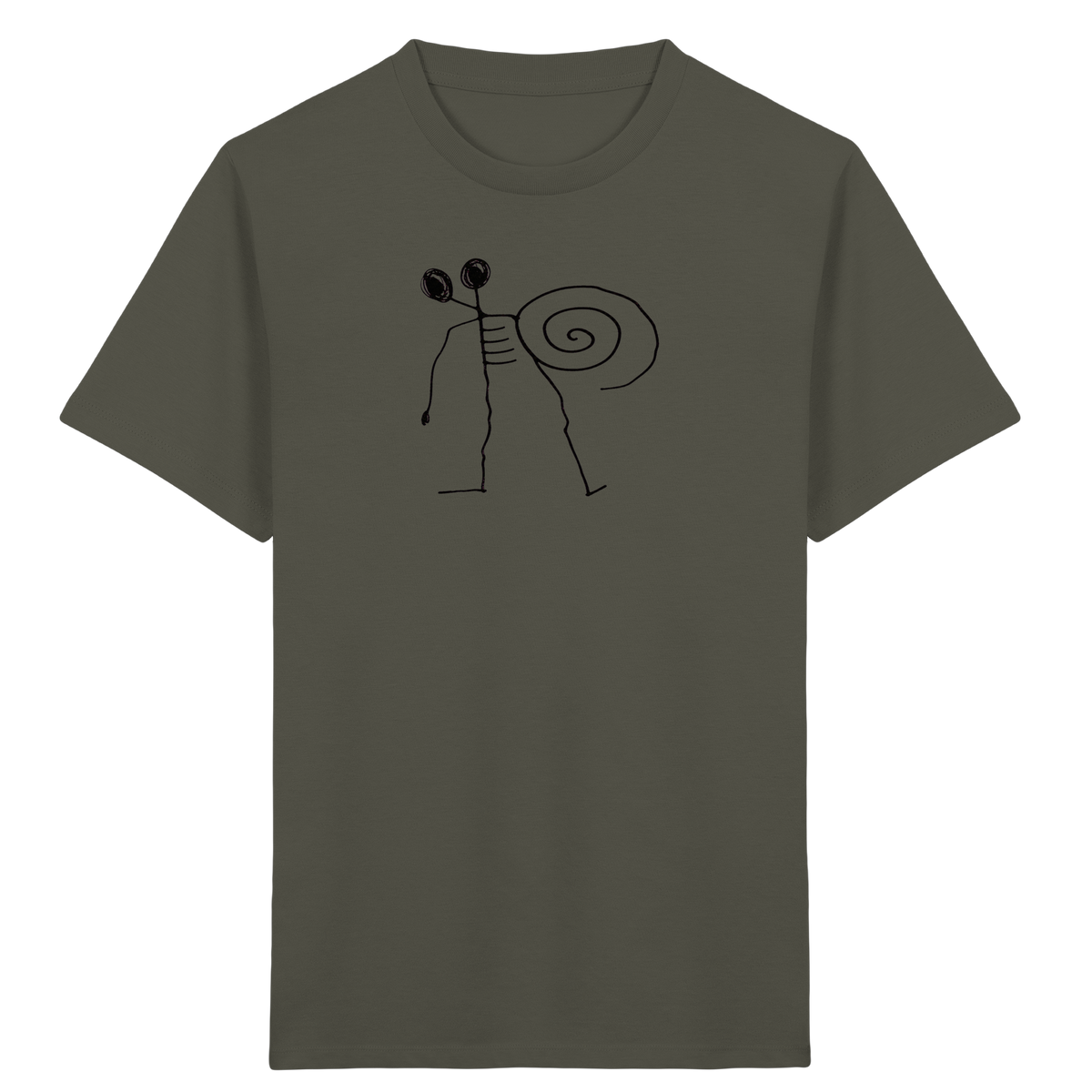 Schneckenrücken Wesen Kinder Shirt - Kinder Bio T-Shirt