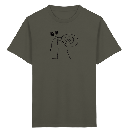 Schneckenrücken Wesen Kinder Shirt - Kinder Bio T-Shirt