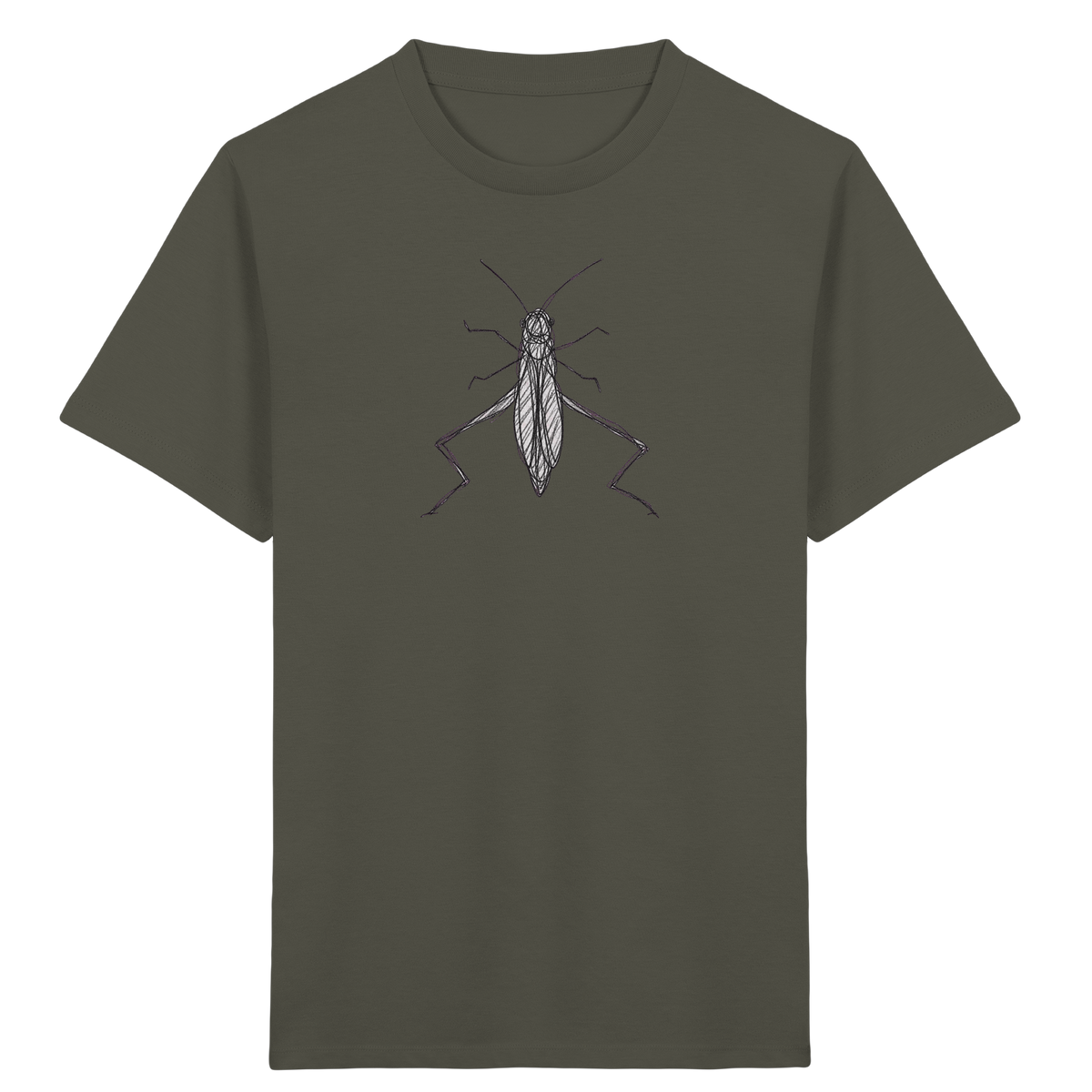 Grashüpfer von oben - Kinder Bio T-Shirt