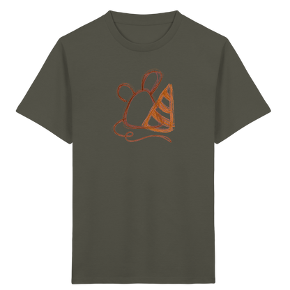 Krakelmaus mit großer Schultüte - Kinder Bio T-Shirt