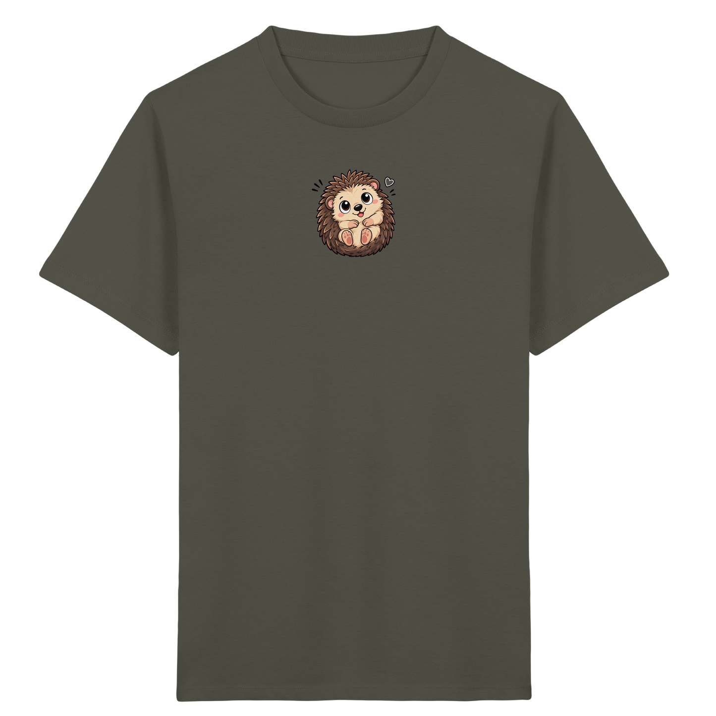 Niedlicher Igel: Fröhliches Kinder T-Shirt - Kinder Bio T-Shirt