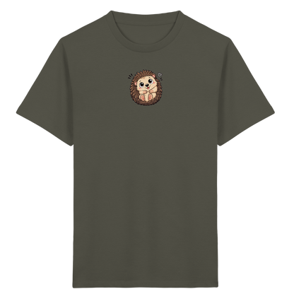 Niedlicher Igel: Fröhliches Kinder T-Shirt - Kinder Bio T-Shirt
