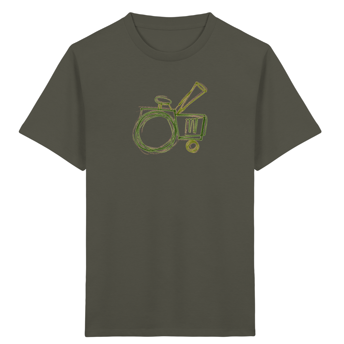 Wackeltraktor mit Schultüte - Kinder Bio T-Shirt