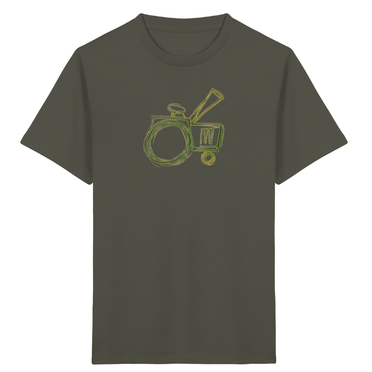 Wackeltraktor mit Schultüte - Kinder Bio T-Shirt