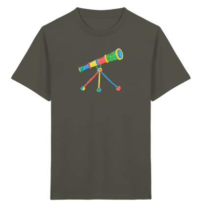 Farbpunkt Teleskop für Kinder - Kinder Bio T-Shirt