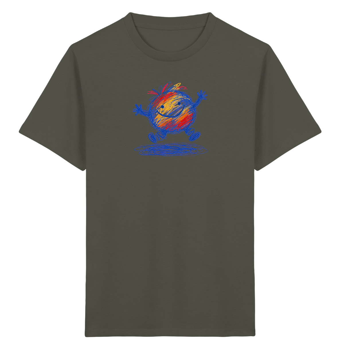 Pfützenhüpfer Kritzelmonster Kinder Shirt - Kinder Bio T-Shirt