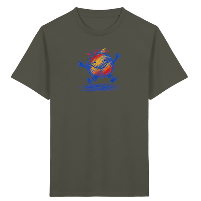 Pfützenhüpfer Kritzelmonster Kinder Shirt - Kinder Bio T-Shirt