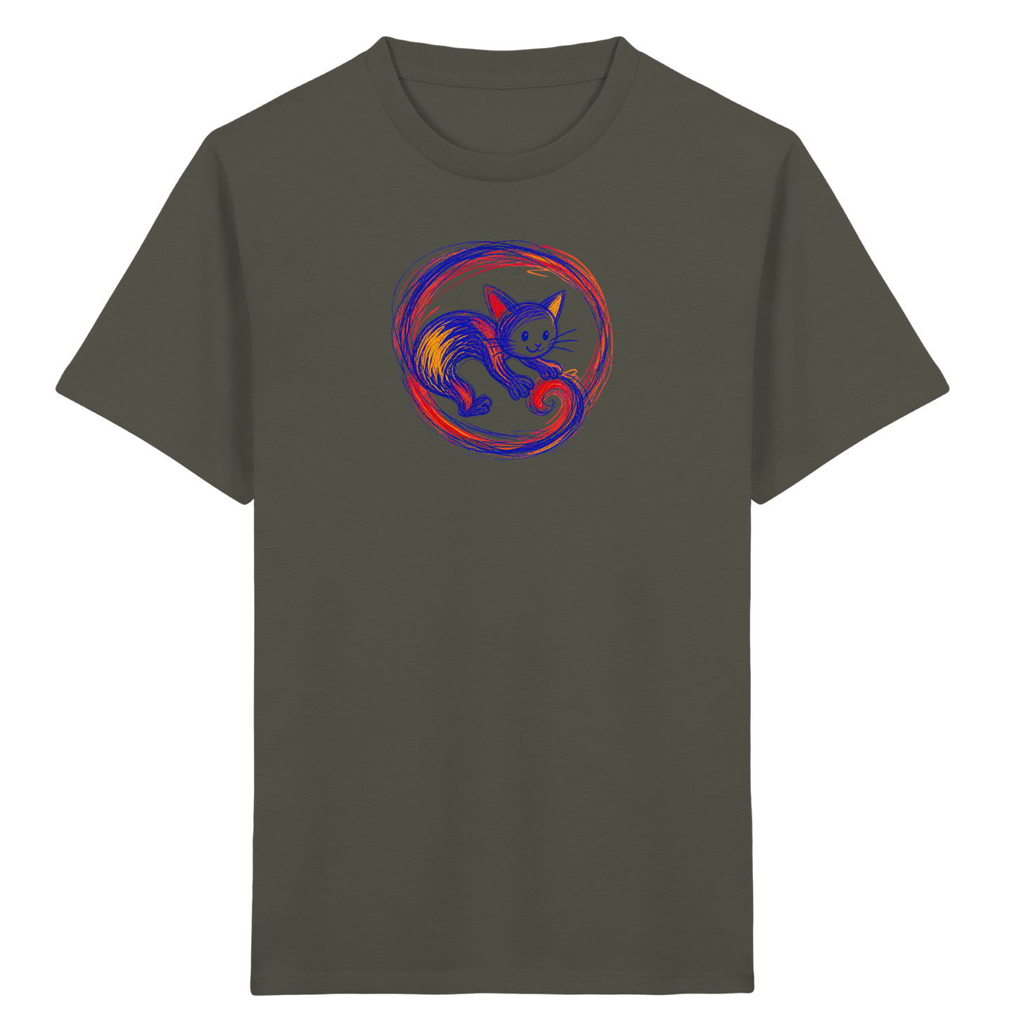 Kringelschwanz Monster Kinder T-Shirt - Kinder Bio T-Shirt