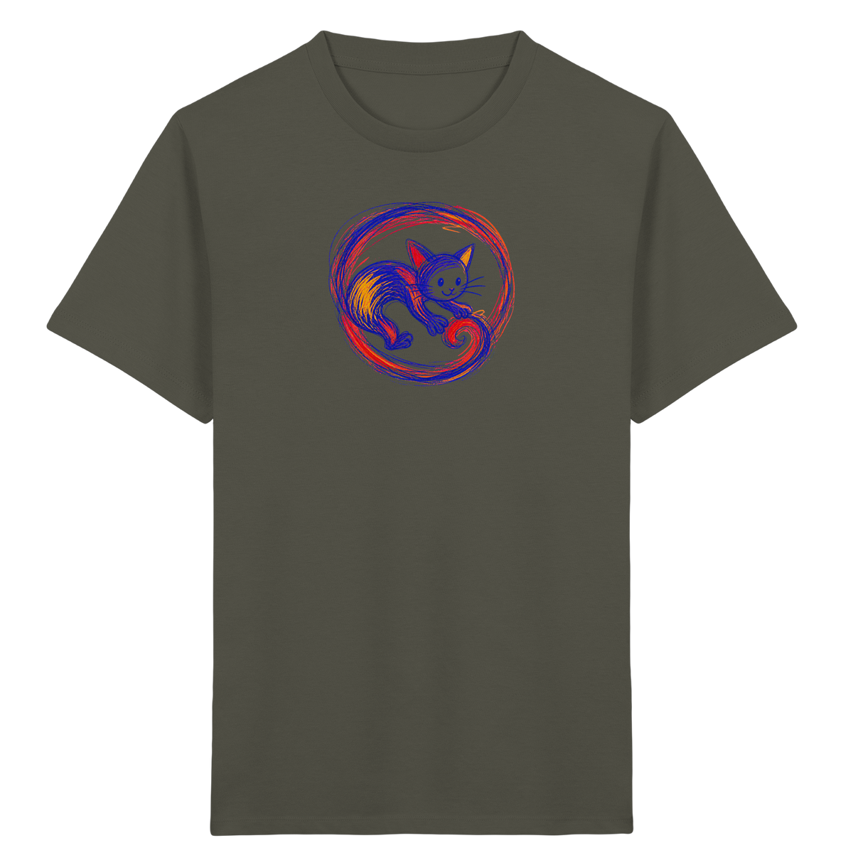 Kringelschwanz Monster Kinder T-Shirt - Kinder Bio T-Shirt