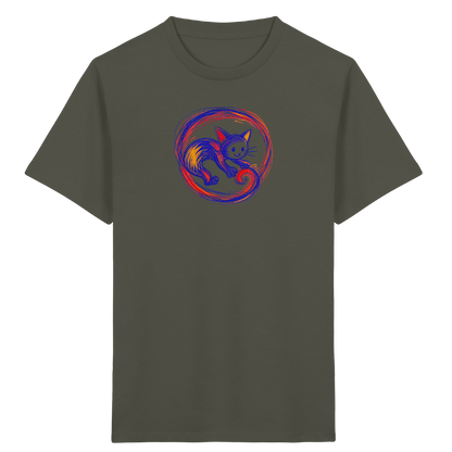 Kringelschwanz Monster Kinder T-Shirt - Kinder Bio T-Shirt