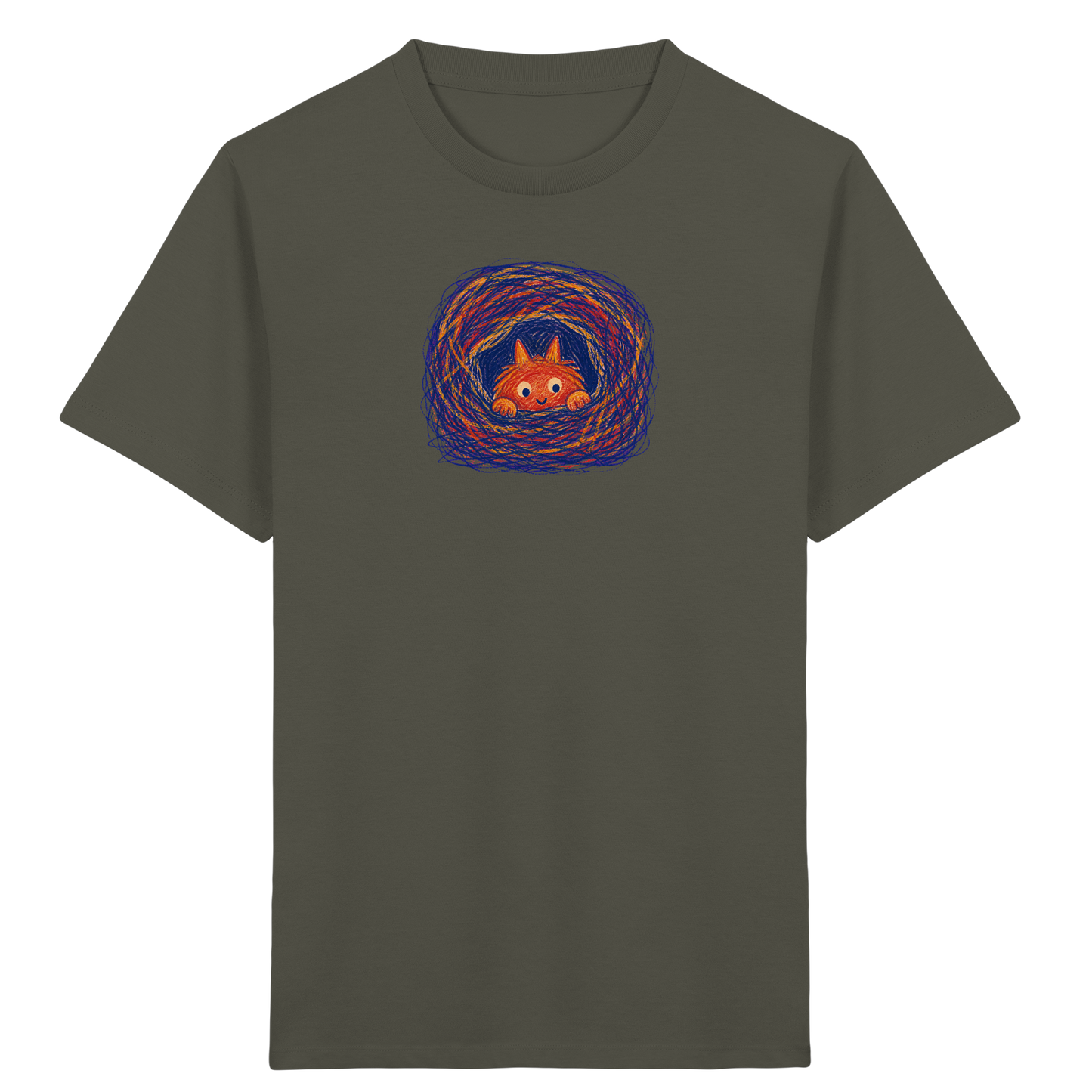 Kuschelhöhle Monster Kinder Shirt - Kinder Bio T-Shirt