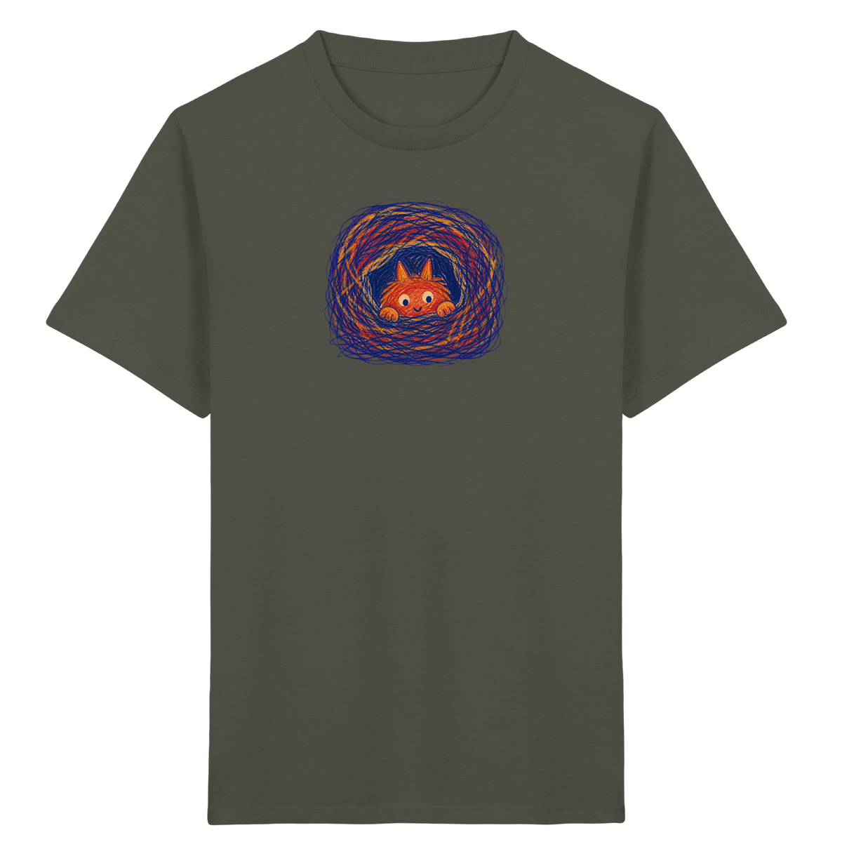 Kuschelhöhle Monster Kinder Shirt - Kinder Bio T-Shirt