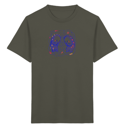 Leiseflüsterer Monster Kinder Shirt - Kinder Bio T-Shirt