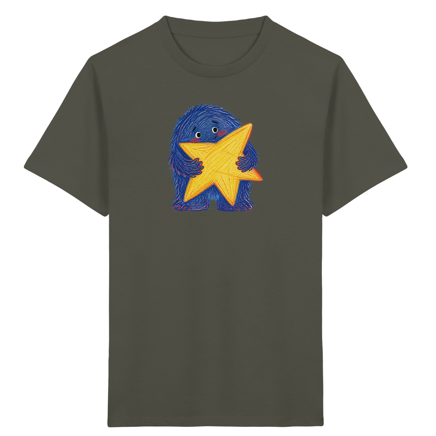 Sternensammler Monster Kinder Shirt - Kinder Bio T-Shirt