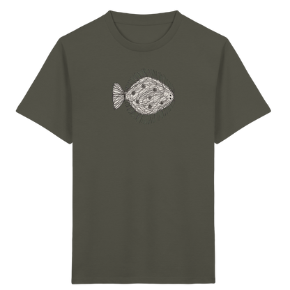 Flunder von oben - Kinder Bio T-Shirt