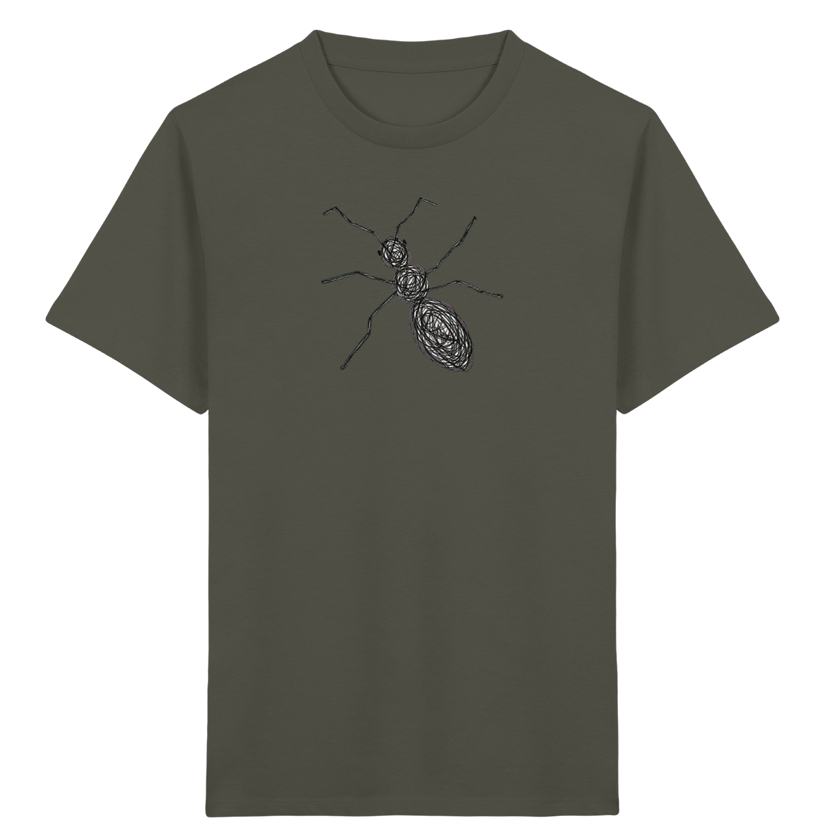 Ameise von oben - Kinder Bio T-Shirt