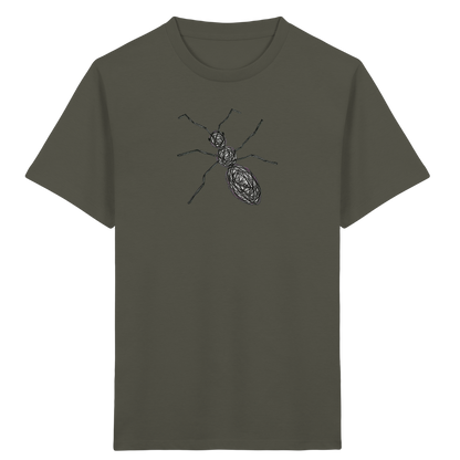 Ameise von oben - Kinder Bio T-Shirt